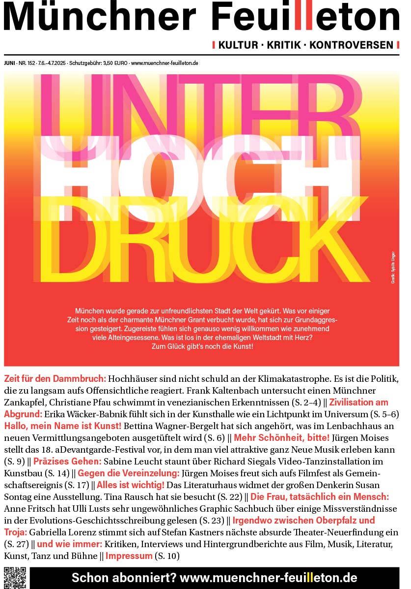 Münchner Feuilleton Ausgabe 152 Juni 2025